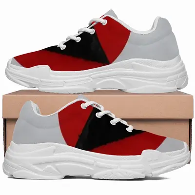 Men Pubic Flag Japan Chunky Sneakers