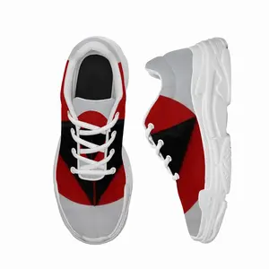 Men Pubic Flag Japan Chunky Sneakers