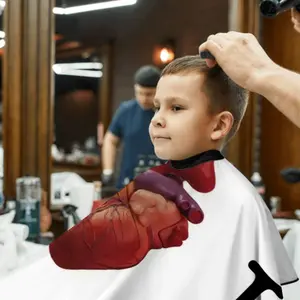 I Love You Kids Barber Apron