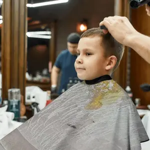 Rainy Day Kids Barber Apron