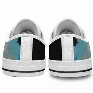 Men Black Silverturquoise Animal Spirit Retro Canvas Shoes