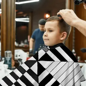 Grey Areas In Between Kids Barber Apron