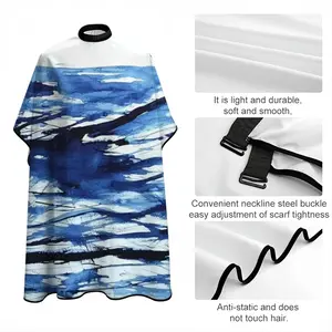 Abstraction Vibration Ii Barber Apron