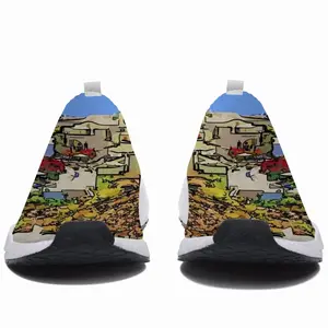 Men Santorini View Of Oia NM-1 Popcorn Shoes