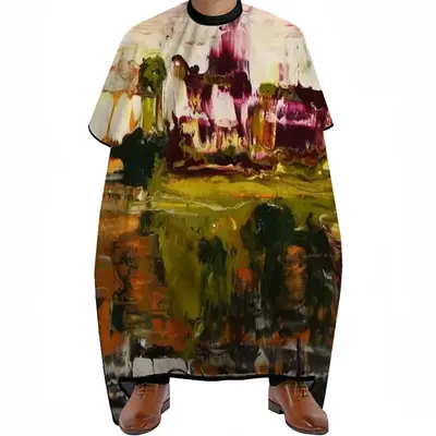 Blooming Cherry Trees Barber Apron