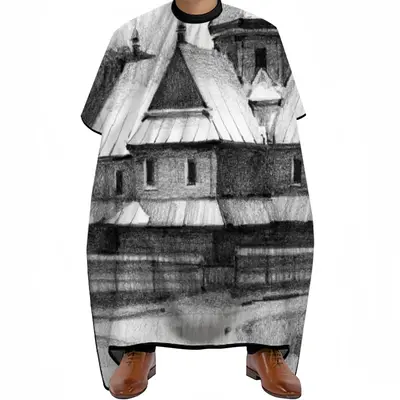 Church In The Carpathians Barber Apron