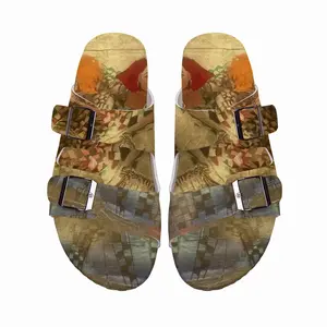 Men Terror Vacuum And Halo Cork Sandals