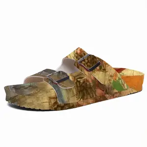 Men Terror Vacuum And Halo Cork Sandals