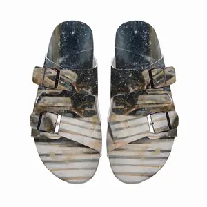 Men Crossed You In My Dreams Cork Sandals