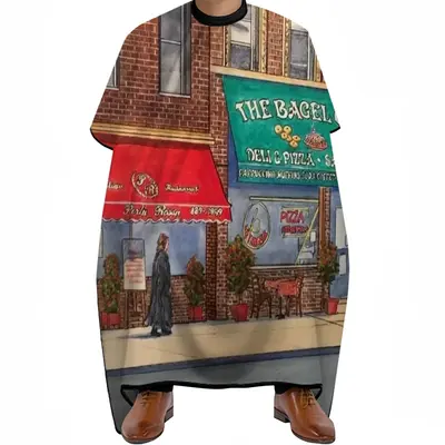 The Bagel Cafe New York City Barber Apron