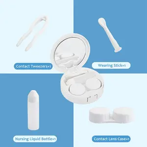 Footprinted Contact Lens Case