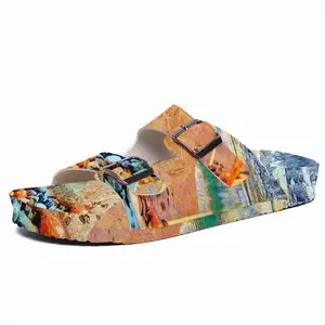 Men Nature Is Magical Cork Sandals