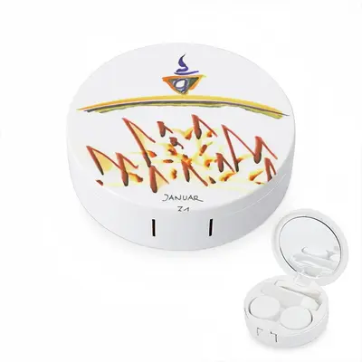 Calendar Page Contact Lens Case