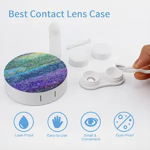 Watching Tv In Paris #41 Contact Lens Case