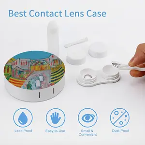 The Arab Market Contact Lens Case