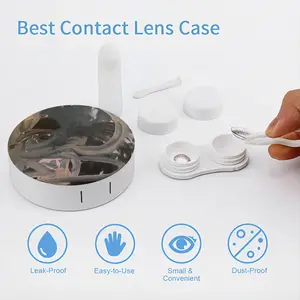 Grin Map Contact Lens Case