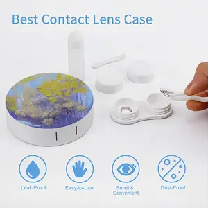 Fall Garden Growth Contact Lens Case