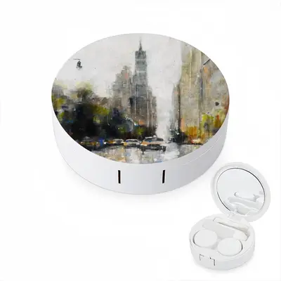 Another Rainy Day Over Manhattan Contact Lens Case