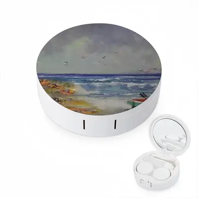 Resting On The Beach Contact Lens Case