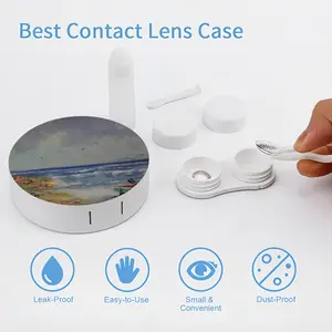 Resting On The Beach Contact Lens Case