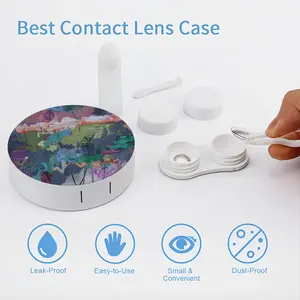 Flowers In The Fall Contact Lens Case