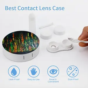 Dancing Cells H Contact Lens Case