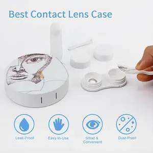 Into The Matrix Contact Lens Case