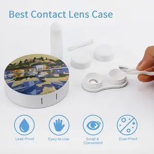 Cassis Harbor Contact Lens Case