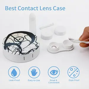 Hebe Royal Abstract Contact Lens Case