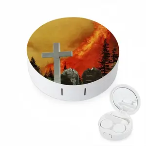 Eternal Flames Contact Lens Case