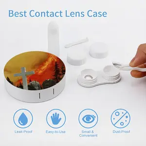 Eternal Flames Contact Lens Case