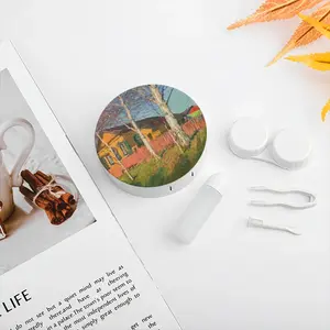 Octobervalino Village Contact Lens Case