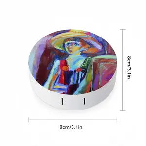 Boy In Clown Costume Contact Lens Case