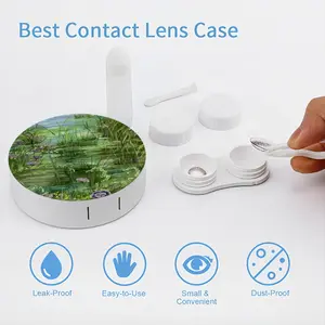 Pond Interior Gift Idea Contact Lens Case