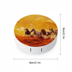 Fire In The Meadow Contact Lens Case