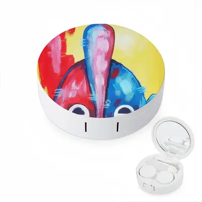 African Mask Family Contact Lens Case