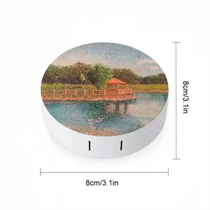 Gazebo On The Lake Contact Lens Case