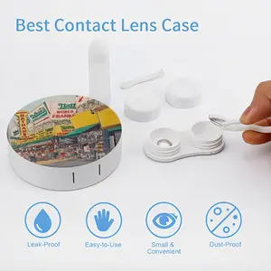 Nathans Of Coney Island New York City Contact Lens Case