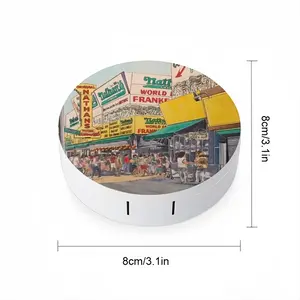 Nathans Of Coney Island New York City Contact Lens Case