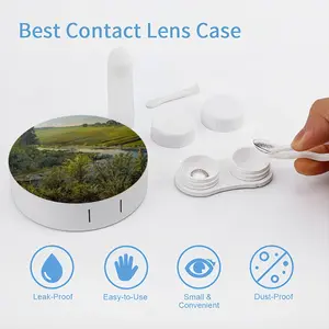 Country Landscape Realism Contact Lens Case