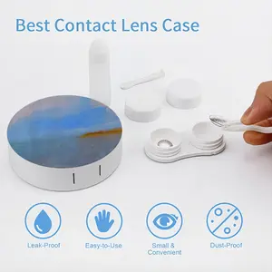 Abstraction Of The Sea Contact Lens Case