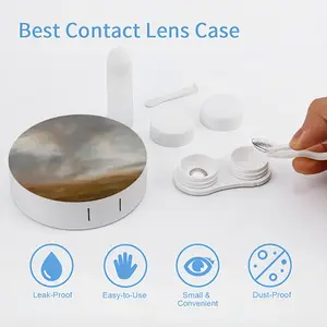 Where Land Meets The Sky Contact Lens Case