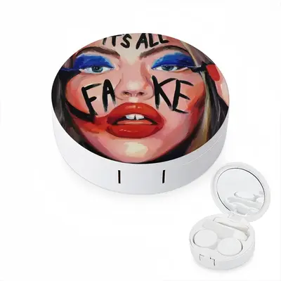 It Is All Fake Fashion Contact Lens Case