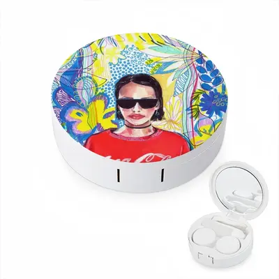 Coca Cola Girl Contact Lens Case