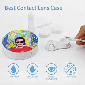 Coca Cola Girl Contact Lens Case