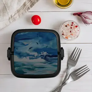 Ocean Clouds Double Layer Bento Box