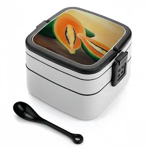 Papaya Freestyle Double Layer Bento Box