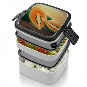 Papaya Freestyle Double Layer Bento Box