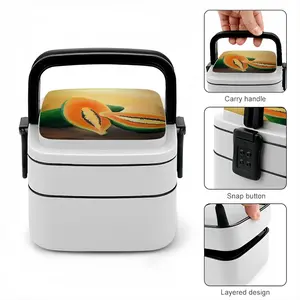 Papaya Freestyle Double Layer Bento Box