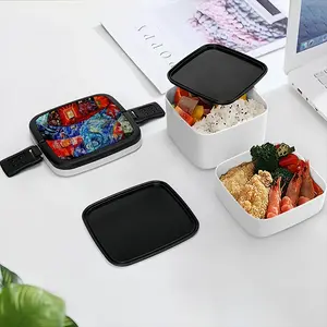 Ab9 Fragment Double Layer Bento Box